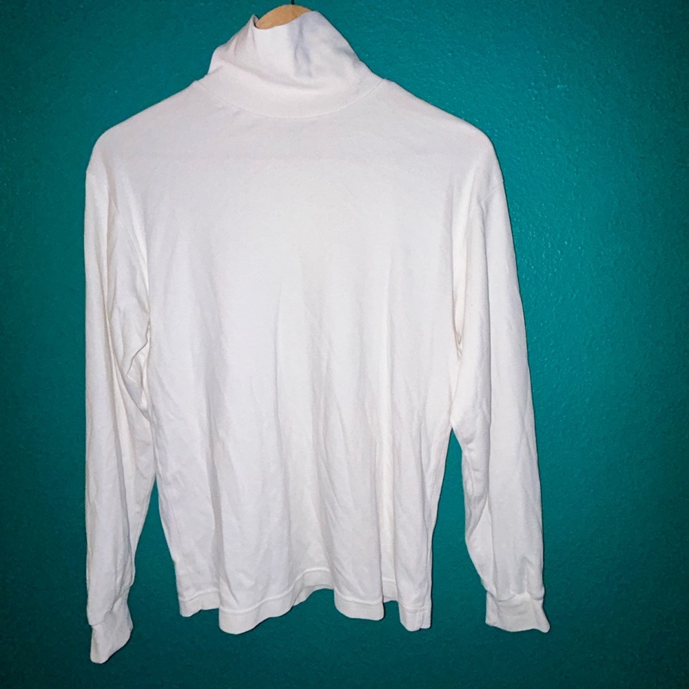 Vintage Eddie Bauer size medium turtle Mock neck, long sleeve shirt